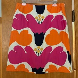 VGUC Lilly Pulitzer Oh Jackie mod retro skirt 8